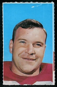 Howard Mudd 1969 Glendale Stamps football card