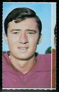 Charlie Gogolak 1969 Glendale Stamps football card