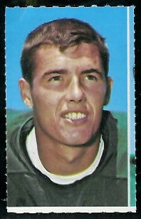 Bob Long 1969 Glendale Stamps football card