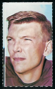 Pat Richter 1969 Glendale Stamps football card