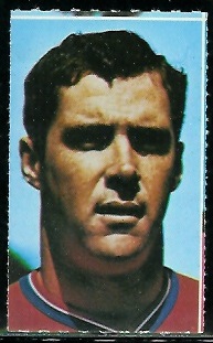 Mike Taliaferro 1969 Glendale Stamps football card