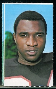 Junior Coffey 1969 Glendale Stamps football card