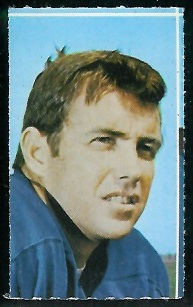 Jack Kemp 1969 Glendale Stamps football card