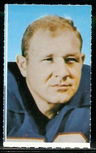 Mike Stratton 1969 Glendale Stamps football card