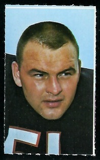 Dick Butkus 1969 Glendale Stamps football card