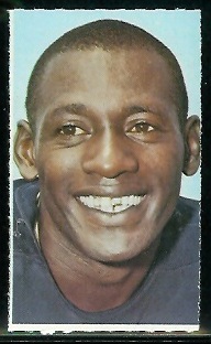 Roosevelt Taylor 1969 Glendale Stamps football card