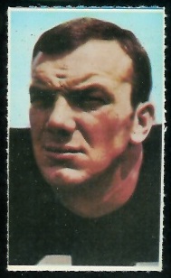 Sam Wyche 1969 Glendale Stamps football card