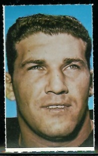 Gene Hickerson 1969 Glendale Stamps football card