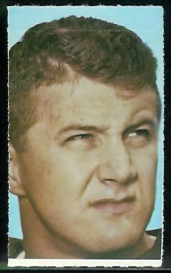 Jim Houston 1969 Glendale Stamps football card