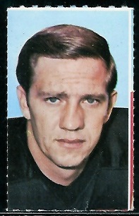 Billy Lothridge 1969 Glendale Stamps football card