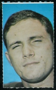 Dale Lindsey 1969 Glendale Stamps football card