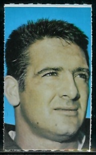 Dick Schafrath 1969 Glendale Stamps football card