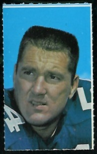 Chuck Howley 1969 Glendale Stamps football card