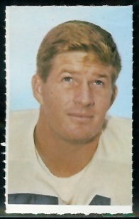 Bob Lilly 1969 Glendale Stamps football card