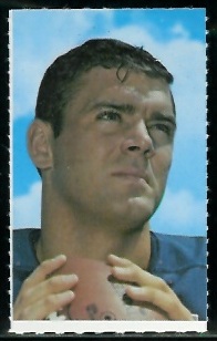 Craig Morton 1969 Glendale Stamps football card