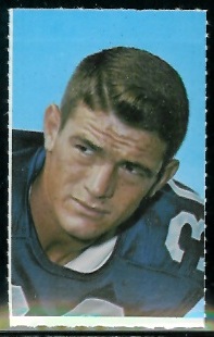 Dan Reeves 1969 Glendale Stamps football card Dan Reeves 1969 Glendale Stamps football card