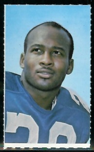 Mel Renfro 1969 Glendale Stamps football card