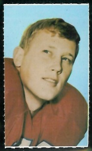 Mike Current 1969 Glendale Stamps football card