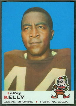 Leroy Kelly 1969 Topps football card