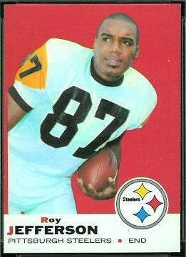 Roy Jefferson 1969 Topps football card