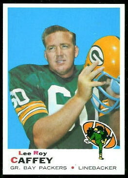 Lee Roy Caffey 1969 Topps football card