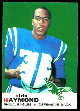 Alvin Haymond 1969 Topps football card