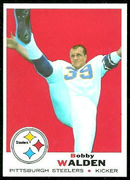 Bobby Walden 1969 Topps football card