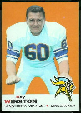 Roy Winston 1969 Topps football card