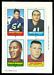 1969 Topps 4-in-1 Chuck Howley, Brian Piccolo, Chris Hanburger, Ernie Barnes