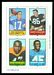 1969 Topps 4-in-1 Don Meredith, Gary Collins, Marv Woodson, Homer Jones