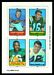 1969 Topps 4-in-1 Jack Pardee, Norm Snead, Bob Jeter, Craig Baynham