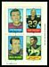 1969 Topps 4-in-1 Pat Richter, Dave Whitsell, Bill Glass, Joe Kapp