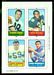 1969 Topps 4-in-1 Clendon Thomas, Don McCall, Lonnie Warwick, Earl Morrall