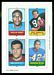 1969 Topps 4-in-1 Willie West, Ken Herock, Gino Cappelletti, George Byrd