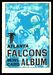 1969 Topps Mini-Card Albums Atlanta Falcons