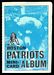 1969 Topps Mini-Card Albums Boston Patriots