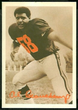 Al Beauchamp 1969 Tresler Comet Bengals football card