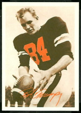 Bob Trumpy 1969 Tresler Comet Bengals football card