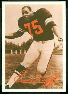 Ernie Wright 1969 Tresler Comet Bengals football card