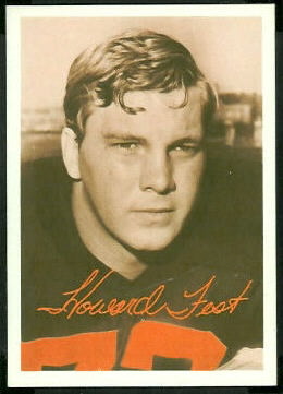 Howard Fest 1969 Tresler Comet Bengals football card