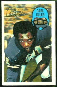 Carl Eller 1970 Kelloggs football card