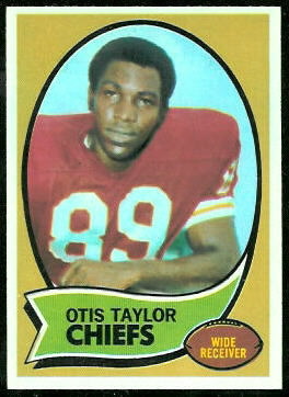Otis Taylor 1970 Topps football card Otis Taylor 1970 Topps football card