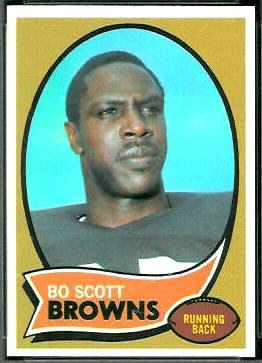 Bo Scott 1970 Topps football card Bo Scott 1970 Topps football card