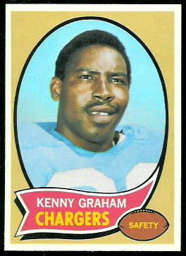 Kenny Graham 1970 Topps football card