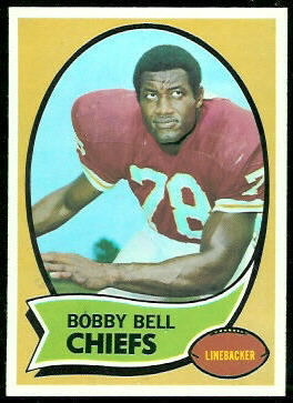 Bobby Bell 1970 Topps football card Bobby Bell 1970 Topps football card