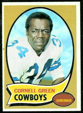 Cornell Green 1970 Topps football card