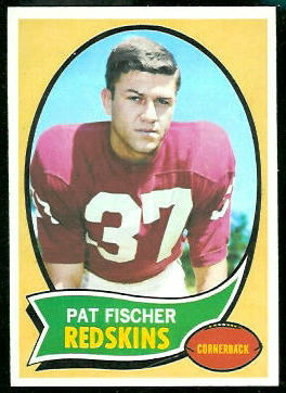 Pat Fischer 1970 Topps football card Pat Fischer 1970 Topps football card