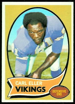 Carl Eller 1970 Topps football card Carl Eller 1970 Topps football card