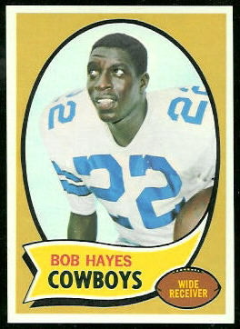 Bob Hayes 1970 Topps football card