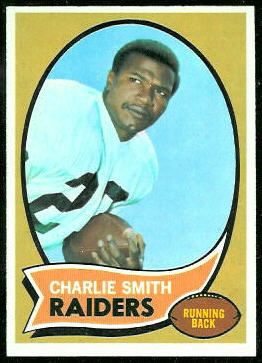 Charlie Smith 1970 Topps football card